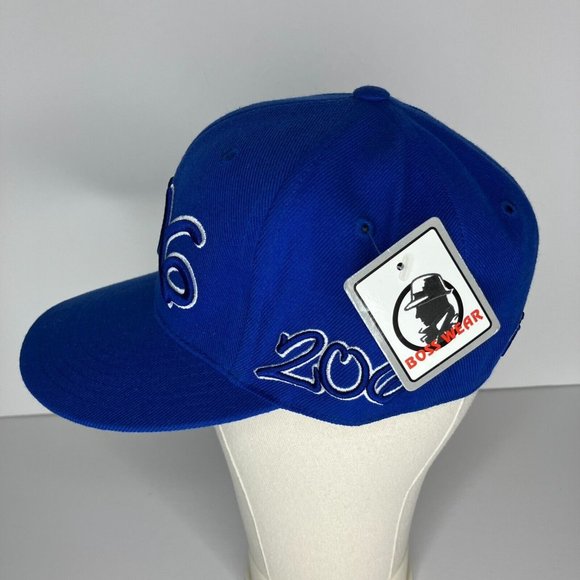206 Seattle Blue Embroidered Fitted Size Medium New Hat - Picture 4 of 7